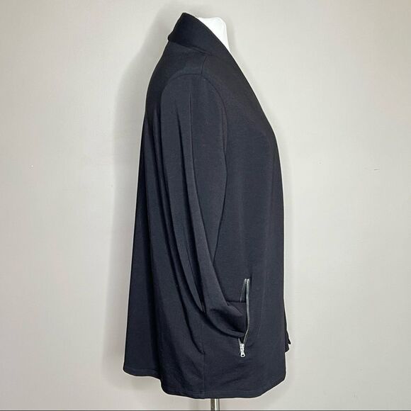 TALBOTS Micro Modal Stretch Open Front Cardigan Sweater - Picture 4 of 7